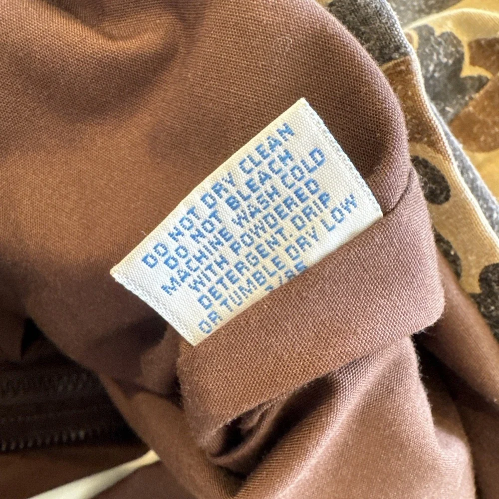 Vintage 10x Chore Coat‎ Mens L Duck Camo Hunting Barn Jacket 90s Gore-Tex